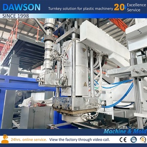 HDPE máy đúc thổi cho 15L 20L 25L Jerry lon với đơn chết đầu đùn hỗ trợ PVC <span class=keywords><strong>PE</strong></span> ABS EVA PP chế biến - Product Image 6