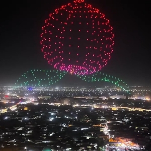 ระบบไฟแสดงแสงสีสำหรับโดรนระดับมืออาชีพ พร้อมไฟ LED 50 ชิ้น ปรับแต่งได้สำหรับกิจกรรมต่างๆ เช่น งานอีเว้นท์/งานแต่งงาน/คอนเสิร์ต - Product Image 4