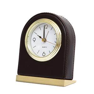 Horloge numérique d'hôtel Réveil avec lumière Nouvelle horloge <span class=keywords><strong>de</strong></span> table en cuir PU <span class=keywords><strong>haut</strong></span> <span class=keywords><strong>de</strong></span> <span class=keywords><strong>gamme</strong></span> Décoration <span class=keywords><strong>de</strong></span> salon - Product Image 5