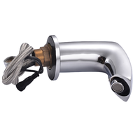 Mélangeur de lavabo monotrou à capteur de HY-177D Design moderne robinet de robinet d'eau monté sur pont cuisine école parc salle de bain utilisation