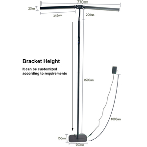 360度回転小型ミニクリップ長持ちLED水槽ライト、魚タンク植物育成ランプ、水耕栽培用、IP67防水 - Product Image 4