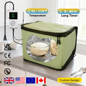 YONGLI Verbesserte Faltbare Gärbox für Brot mit 50-113 ℉   Temperaturkontrolle & 48-Stunden-Timer Brot-Wärmebox mit Metallgestell Teig-Gärbox - Product Image 5