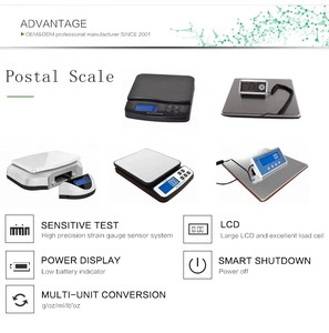 Báscula Digital Veidt de 30 kg y 1 g de Precisión, Negra/Blanca, la Mejor Báscula Electrónica para Envíos, Paquetería y Correo, Modelo SF-526, Alta Precisión - Product Image 4