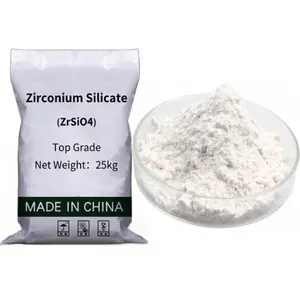 ジルコニウムシリケートメイドZrsio4ジルコン小麦粉高純度ケイ酸ジルコニウムパウダー
