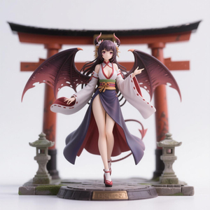 Personalizado PVC Anime Action Figure Sexy Demônio Modelo Figura Desktop Decoração Ornamentos - Product Image 5