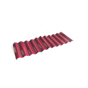Tôle d'acier ondulée galvanisée à chaud couleur RAL, pleine dureté, pour service de pliage de toiture, norme ASTM, épaisseur 0,14-0,20 mm - Product Image 4
