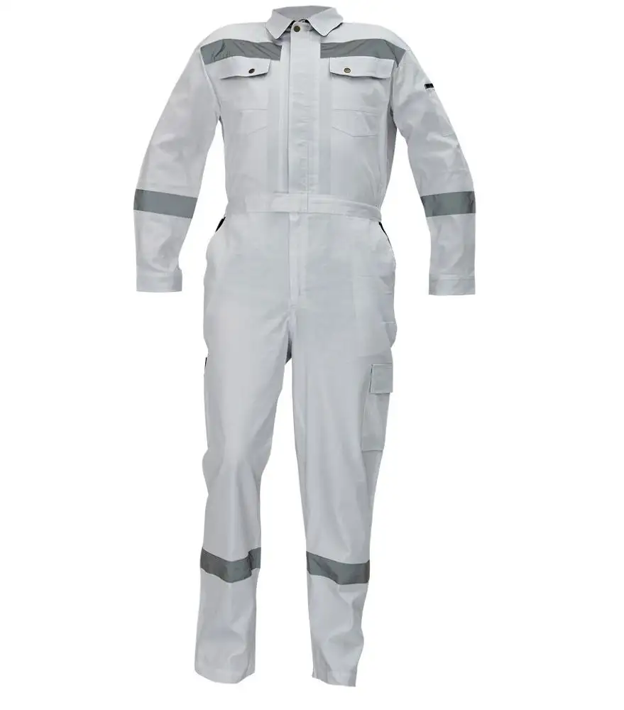 Uniform flame resistant workwear coverall