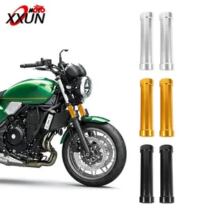 XXUNフロントフォークブーツチューブスライダーカバーforKawasaki Z650RS Z 650 Z650 RS 2022 2023バイクショックアブソーバーカバーゲートルパーツ