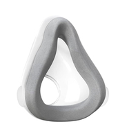 1/2 masques faciaux complets CPAP en silicone avec coussinets en mousse anti-fuite, confortables, de remplacement pour le type F20-01, pour l'apnée du sommeil, usage domestique uniquement
