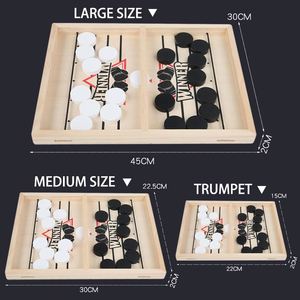 Jeu <span class=keywords><strong>de</strong></span> table <span class=keywords><strong>catapulte</strong></span> pour enfants, <span class=keywords><strong>jeux</strong></span> interactifs parent-enfant, jouets en bois pour le jeu d'échecs contre les balles - Product Image 4
