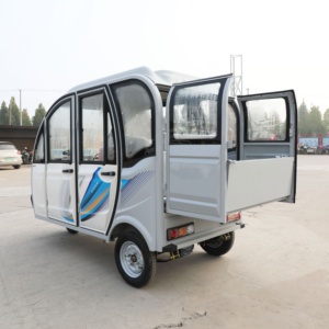 Mini <span class=keywords><strong>coche</strong></span> eléctrico de seis puertas resistente a la intemperie 800W <span class=keywords><strong>Smart</strong></span> New Energy EV triciclo eléctrico con 5 asientos mejor para viajes de corta distancia - Product Image 1