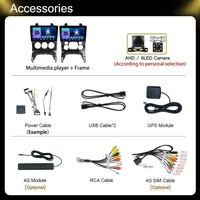 Autoradio 9 pouces pour Peugeot 3008 2009-2015, CarPlay sans fil, Android Auto, lecteur multimédia 2Din, DSP, stéréo, audio automobile, GPS, navigation