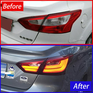 Gruppo Fari Posteriori a LED per <span class=keywords><strong>Ford</strong></span> Focus 2012-2014, Fanali Auto da 100W con Indicatori di Direzione Lampeggianti, Nuovo Accessorio di Aggiornamento - Product Image 3