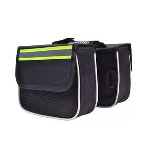 Bicycle Front <b>Frame</b> Bag <b>Black</b> Waterproof Cycling Equipment Accessory Top Tube Bag - Product Image 4