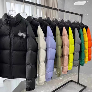 Nouveauté 2026 : Blousons d'hiver pour hommes <span class=keywords><strong>North</strong></span> <span class=keywords><strong>Face</strong></span> Puffer noirs - Product Image 1