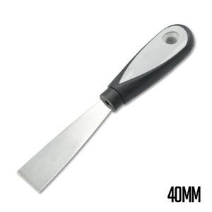 Spatola - spatola da 40 mm con manico gommato per una presa comoda, ideale per lavori di precisione nella pittura e... - Product Image 1