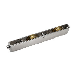 Ruedas de rodillo de puerta de patio de vidrio deslizante ajustable de acero inoxidable de bajo ruido con rodamientos para ventana Upvc y herrajes para puertas - Product Image 2