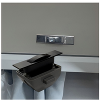 Serrure de tiroir rectangulaire sans clé pour camping-car, vente en gros, serrure de tiroir personnalisée pour armoire suspendue pour camping-cars et yachts