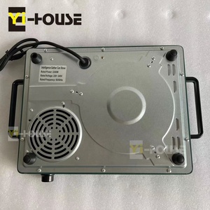 Vente flash Plaque de cuisson à induction électrique haute puissance <span class=keywords><strong>Silver</strong></span> <span class=keywords><strong>Crest</strong></span> 2200W Portable Contrôle tactile Plaque infrarouge pour fondue pour usage domestique - Product Image 3