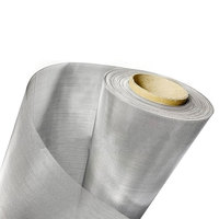 Filtre en maille métallique flexible de 100/200 microns, tamis vibrant en fil d'acier inoxydable 304, découpe/soudure/pliage