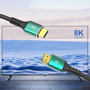 Câble <span class=keywords><strong>HDMI</strong></span> de <span class=keywords><strong>haute</strong></span> <span class=keywords><strong>qualité</strong></span> 48 Gbps ultra-rapide 8K60HZ avec Ethernet Câble <span class=keywords><strong>HDMI</strong></span> pour ordinateur de bureau Ordinateur portable Moniteur HDTV Projecteur - Product Image 2