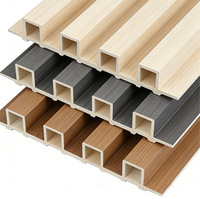 Panneaux décoratifs texturés à grille, 160 panneaux pour mur de fond de télévision, revêtement mural insonorisant en fibre de bois de bambou, matériaux de plafond