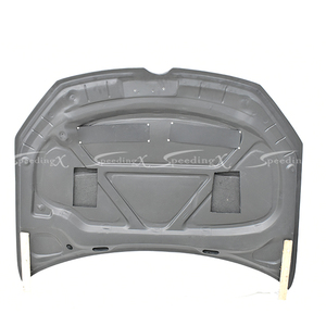 CUSTOMIZE CARBON FIBER <strong>ENGINE</strong> HOOD BONNET for 2008-2013 VW GOLF 6 - Product Image 6