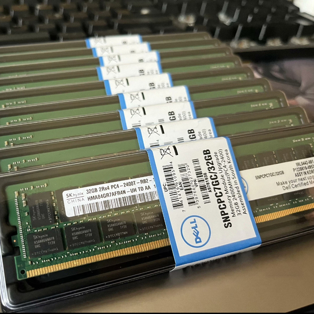Original for SNPVDFYDC/16G 16GB 2Rx8 DDR4 2666 ECC UDIMM RAM for Dell Server Workstation
