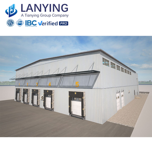 Tirai kaca prefabrikasi dinding cepat membangun desain modern struktur baja konstruksi kantor gudang besar - Product Image 4