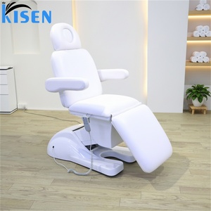Kisen Space Saving Electric Beauty <b>Bed</b> With Wheels Multifunctional Salon Tattoo Chair Massage Spa Equipment - Product Image 1