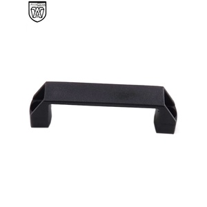Anwang Tiradores de Gabinete de Nylon Negro, Montaje Superficial, Espaciado de Orificios 90mm 120mm 150mm 180mm - Product Image 2