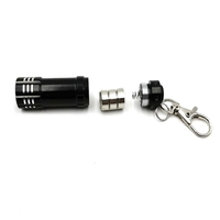 Petite poche solaire personnalisée, 3 LED 395nm, Mini torche, porte-clés, lampe de poche, cadeaux promotionnels, offre spéciale