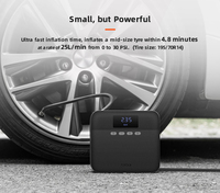 Hot 70mai TP03 Car Air Compressor Lite Electric Digital Tire Inflator Fast Inflation Portable Air Pump for Cars Motorcycles