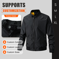 Blouson aviateur décontracté léger pour homme, multi-saisons, grande taille, printemps, été, automne