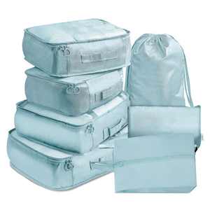 Cubos de Embalaje de Lujo para Viaje, de Alta Calidad, Ligeros, de Compresión, de Tela Oxford, con Cremalleras, Logotipo Personalizado, Venta al Por Mayor - Product Image 5