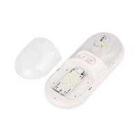 12V RV Intérieur Lumière Double Côté Dôme LED Lumière avec Interrupteur pour Camper RV Remorque Bateau Van