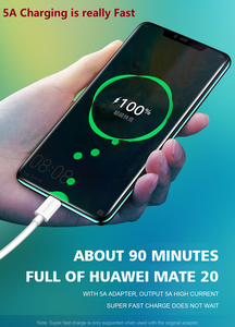 Cable USB 3,1 de carga rápida para móvil, Cable tipo C de 1M, 5A, para <span class=keywords><strong>Huawei</strong></span> Mate 20, <span class=keywords><strong>P40</strong></span>, P30, P20 Pro <span class=keywords><strong>Lite</strong></span>, cargador de USB-C - Product Image 5