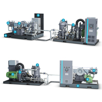 ATLAS ZD 800 & ZD 4000 30Bar & 40Bar ISO 8573 Compresseur d'air sans huile classe 0 avec moteur et moteur pour machine de soufflage PET