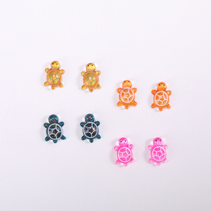 Cartoon <strong>Little</strong> Turtle Blind Bag Hot-selling Nail Art DIY Resin Jewelry Accessories Handmade Dripping Oil Technique Source - Product Image 2