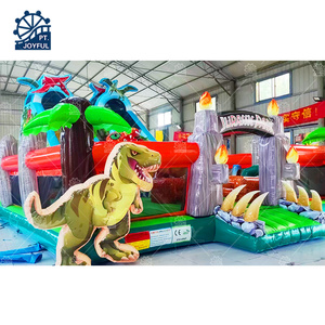 Casa Inflable de PVC Resistente de Jurassic Park |   Castillo Inflable con Temática de Dinosaurios para Alquiler y Carnavales - Product Image 6