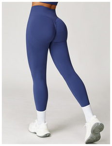 Leggings da Yoga a Vita Alta per Donna Under Lulu, con Effetto Push-Up, Fascia in Vita a Costine, Controllo Pancia, per Corsa e Palestra - Product Image 3