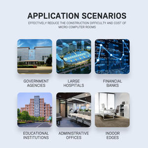 Sistema de Monitoreo Ambiental Inteligente para Centros de Datos con <span class=keywords><strong>Rack</strong></span> de Micro-Módulos, Alimentación UPS Opcional y Refrigeración por Aire, Stock <span class=keywords><strong>42U</strong></span> - Product Image 3