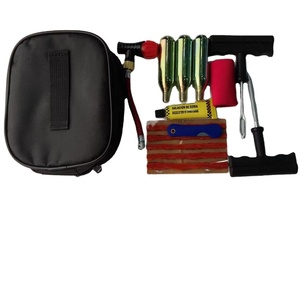 Kit de <span class=keywords><strong>réparation</strong></span> et de gonflage de pneus <span class=keywords><strong>VTT</strong></span> <span class=keywords><strong>Tubeless</strong></span> noir pour outils de magasin - Product Image 6