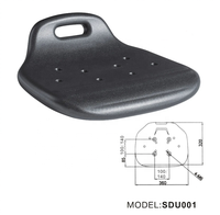 Accessoires de chaise Esd antistatique confortable Composants de dossier de siège pour salle blanche de laboratoire Salle de recherche hospitalière