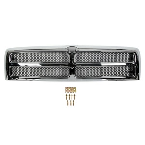 Calandre chromée avant pour <span class=keywords><strong>Dodge</strong></span> <span class=keywords><strong>Ram</strong></span> 1500 2500 <span class=keywords><strong>3500</strong></span> 1994-2002 CH1200178/ CH1200244/ 55076550AB - Product Image 1
