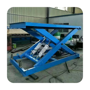 Op Maat Gemaakte Hydraulische Stationaire Schaarlift Platform Laadstation 5 Ton X-Lift Tafel Met Verlengingshelling - Product Image 5