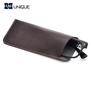 Low Moq לוגו מותאם אישית Pu עור משקפי שמש תיק קריאה רך נרתיק משקפיים - Product Image 2