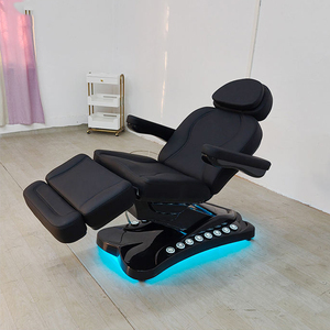 Beauty Spa <span class=keywords><strong>Medical</strong></span> Tattoo Silla de examen dental Cama 3 motores Mesa de masaje ajustable eléctrica y cama con control de pie - Product Image 5