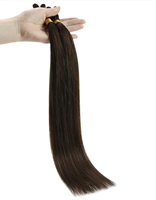 Services OEM ODM Extensions de cheveux bruns double épaisseur, cuticules intactes, tissage de cheveux humains longue durée, invisible