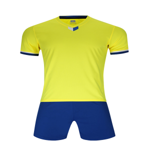 Men's Sublimated Soccer Jersey Set Short Sleeve Gradient Color Moisture Wicking Breathable Quick Dry Fitted Sportswear - Product Image 2